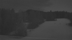 Dojezd hlavní sjezdovky