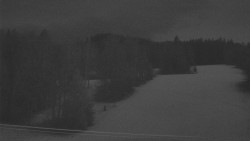 Dojezd hlavní sjezdovky