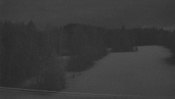 Dojezd hlavní sjezdovky