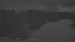 Dojezd hlavní sjezdovky