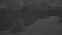 Dojezd hlavní sjezdovky