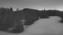 Dojezd hlavní sjezdovky