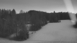 Dojezd hlavní sjezdovky