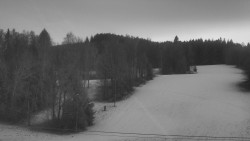 Dojezd hlavní sjezdovky