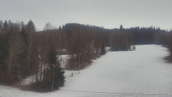 Dojezd hlavní sjezdovky