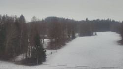 Dojezd hlavní sjezdovky