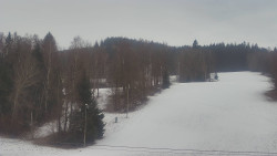 Dojezd hlavní sjezdovky