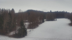 Dojezd hlavní sjezdovky