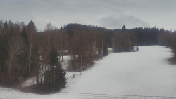 Dojezd hlavní sjezdovky