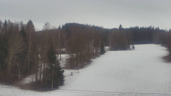 Dojezd hlavní sjezdovky