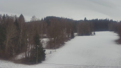 Dojezd hlavní sjezdovky