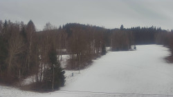 Dojezd hlavní sjezdovky