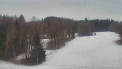 Dojezd hlavní sjezdovky