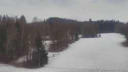 Dojezd hlavní sjezdovky