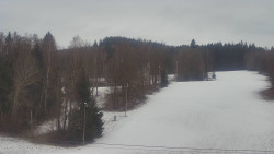 Dojezd hlavní sjezdovky