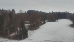 Dojezd hlavní sjezdovky