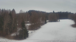 Dojezd hlavní sjezdovky