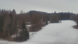 Dojezd hlavní sjezdovky