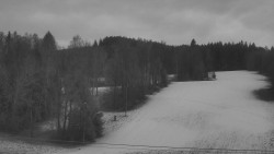 Dojezd hlavní sjezdovky