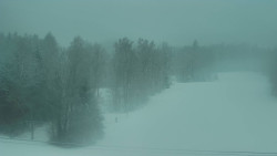 Dojezd hlavní sjezdovky