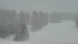 Dojezd hlavní sjezdovky