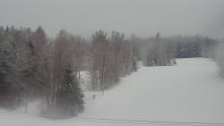 Dojezd hlavní sjezdovky