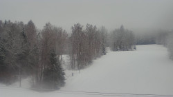 Dojezd hlavní sjezdovky