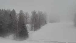 Dojezd hlavní sjezdovky