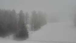 Dojezd hlavní sjezdovky