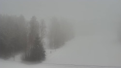 Dojezd hlavní sjezdovky