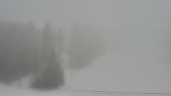 Dojezd hlavní sjezdovky