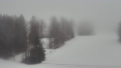 Dojezd hlavní sjezdovky