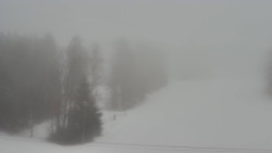 Dojezd hlavní sjezdovky