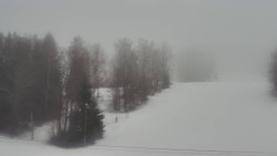 Dojezd hlavní sjezdovky