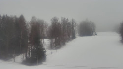 Dojezd hlavní sjezdovky