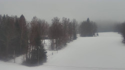 Dojezd hlavní sjezdovky