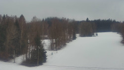 Dojezd hlavní sjezdovky