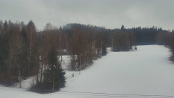 Dojezd hlavní sjezdovky