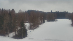 Dojezd hlavní sjezdovky