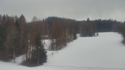 Dojezd hlavní sjezdovky