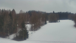 Dojezd hlavní sjezdovky