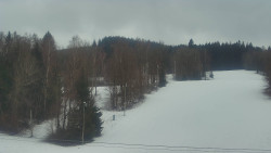 Dojezd hlavní sjezdovky