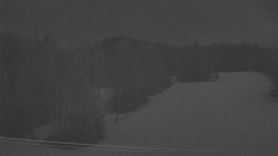 Dojezd hlavní sjezdovky