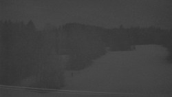 Dojezd hlavní sjezdovky