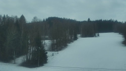 Dojezd hlavní sjezdovky