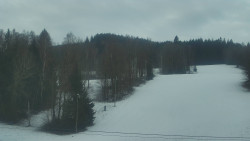 Dojezd hlavní sjezdovky