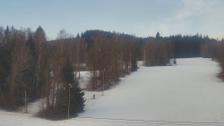 Dojezd hlavní sjezdovky