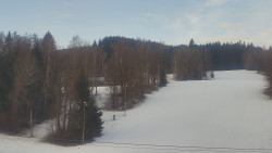 Dojezd hlavní sjezdovky