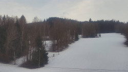 Dojezd hlavní sjezdovky