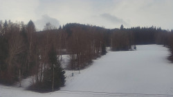 Dojezd hlavní sjezdovky